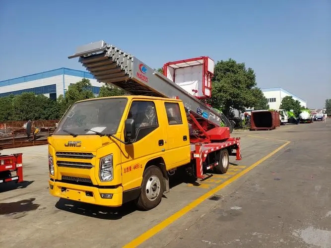 惠城附近云梯车出租 砂石搬运